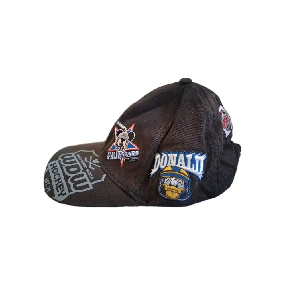 Walt Disney world hockey baseball hat cap nhl wdw rage mickey pluto donald
